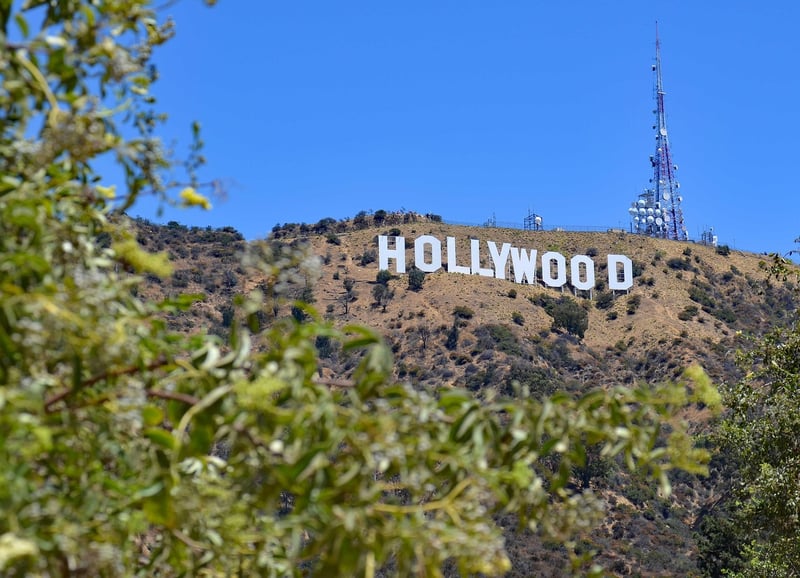 Hollywood Movie Set